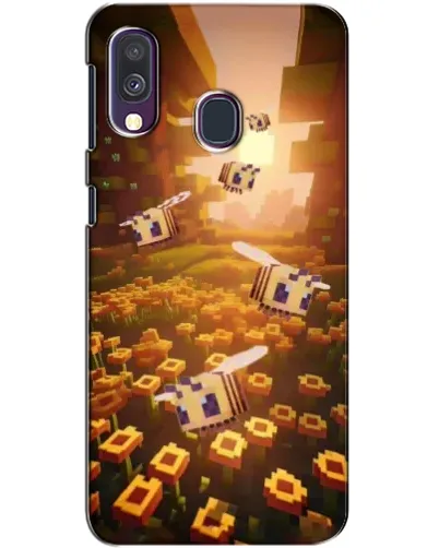 Чехол для Samsung Galaxy A40 2019 (A405F) с картинкой «Поле подсолнухов»