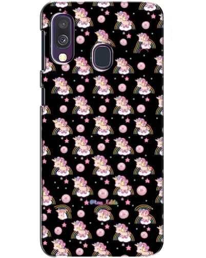 Чехол для Samsung Galaxy A40 2019 (A405F) с картинкой «Magic Unicorn паттерн» Чехол для Samsung Galaxy A40 2019 (A405F) с картинкой «Magic Unicorn паттерн»