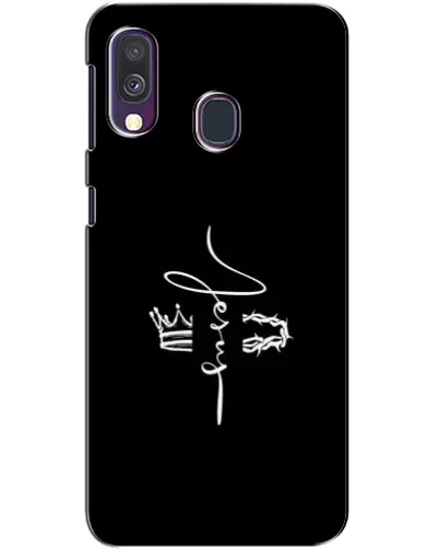 Чехол для Samsung Galaxy A40 2019 (A405F) с картинкой «Король Славы Jesus»
