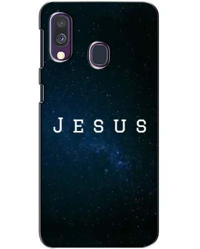 Чехол для Samsung Galaxy A40 2019 (A405F) с картинкой «Звездное небо Jesus»