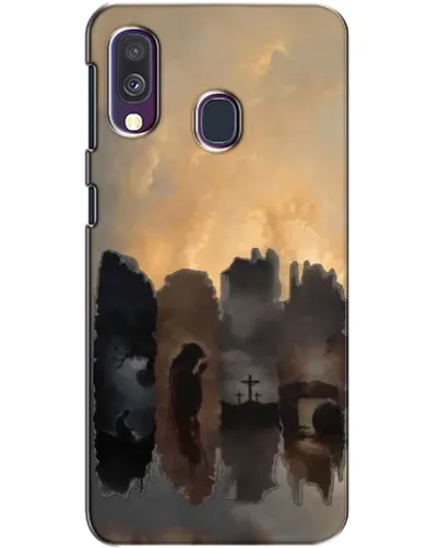 Чехол для Samsung Galaxy A40 2019 (A405F) с картинкой «Дорога к вере»