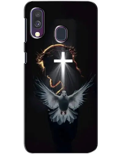 Чехол для Samsung Galaxy A40 2019 (A405F) с картинкой «Голубь и Свет»