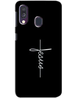 Чехол для Samsung Galaxy A40 2019 (A405F) с картинкой «Тонкая линия веры»