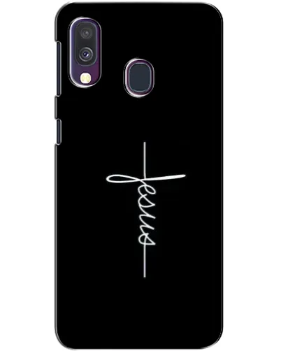 Чехол для Samsung Galaxy A40 2019 (A405F) с картинкой «Тонкая линия веры»