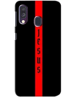 Чехол для Samsung Galaxy A40 2019 (A405F) с картинкой «Красная линия веры»
