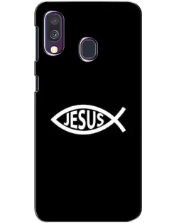 Чехол для Samsung Galaxy A40 2019 (A405F) с картинкой «Классический Jesus»
