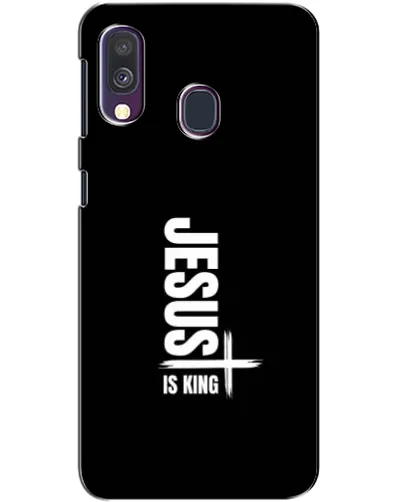 Чехол для Samsung Galaxy A40 2019 (A405F) с картинкой «Вертикаль веры Jesus»