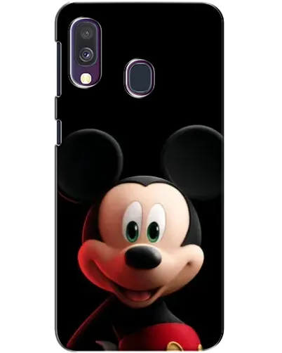 Чехол для Samsung Galaxy A40 2019 (A405F) с картинкой «Улыбающийся Микки Маус»