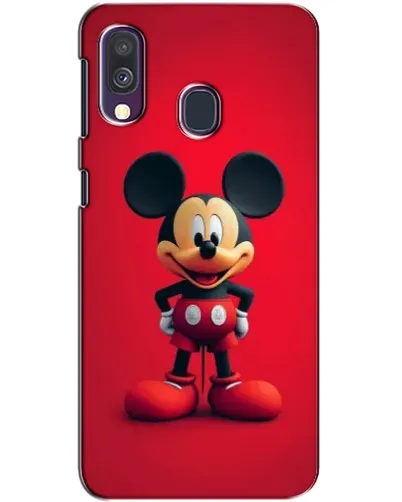 Чехол для Samsung Galaxy A40 2019 (A405F) с картинкой «Mickey в полный рост»