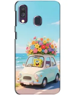 Чехол для Samsung Galaxy A40 2019 (A405F) с картинкой «Автомобильное путешествие»