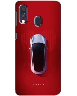 Чохол для Samsung Galaxy A40 2019 (A405F) з картинкою «Tesla Top View» Чохол для Samsung Galaxy A40 2019 (A405F) з картинкою «Tesla Top View»