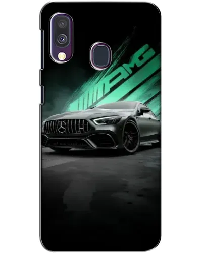 Чехол для Samsung Galaxy A40 2019 (A405F) с картинкой «Темный Mercedes AMG» Чехол для Samsung Galaxy A40 2019 (A405F) с картинкой «Темный Mercedes AMG»