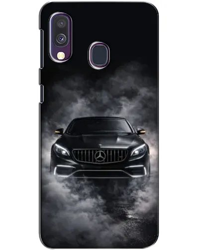 Чехол для Samsung Galaxy A40 2019 (A405F) с картинкой «Mercedes в дыму» Чехол для Samsung Galaxy A40 2019 (A405F) с картинкой «Mercedes в дыму»