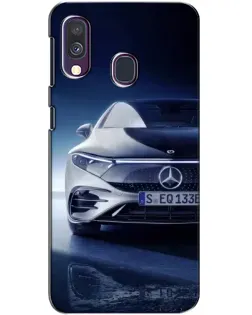 Чехол для Samsung Galaxy A40 2019 (A405F) с картинкой «Mercedes EQ — будущее»