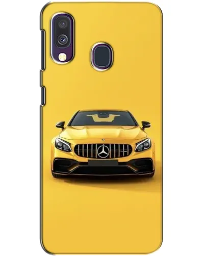 Чехол для Samsung Galaxy A40 2019 (A405F) с картинкой «Желтый Mercedes GT» Чехол для Samsung Galaxy A40 2019 (A405F) с картинкой «Желтый Mercedes GT»