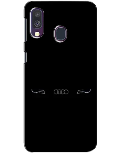 Чехол для Samsung Galaxy A40 2019 (A405F) с картинкой «Audi — световой подпись»