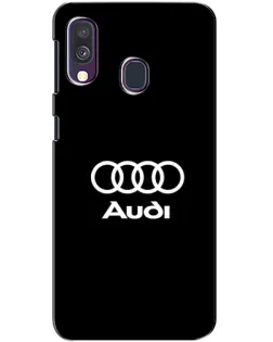 Чохол для Samsung Galaxy A40 2019 (A405F) з картинкою «Класичне лого Audi» Чохол для Samsung Galaxy A40 2019 (A405F) з картинкою «Класичне лого Audi»