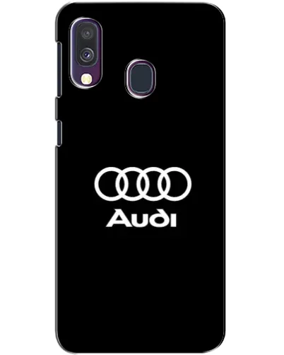 Чехол для Samsung Galaxy A40 2019 (A405F) с картинкой «Классическое лого Audi»