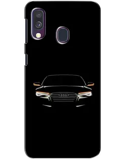 Чохол для Samsung Galaxy A40 2019 (A405F) з картинкою «Audi — нічний контур»