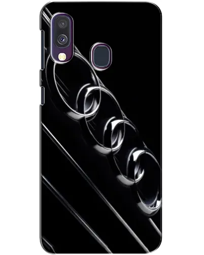 Чехол для Samsung Galaxy A40 2019 (A405F) с картинкой «Audi — абстрактные кольца»