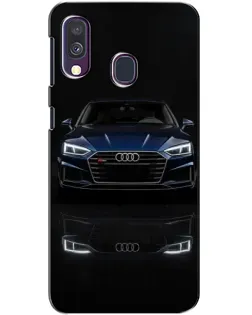 Чохол для Samsung Galaxy A40 2019 (A405F) з картинкою «Audi — нічне відображення»