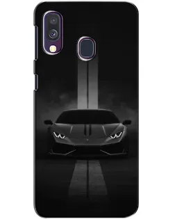 Чехол для Samsung Galaxy A40 2019 (A405F) с картинкой «Lamborghini симметрия дорог»
