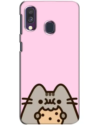 Чехол для Samsung Galaxy A40 2019 (A405F) с картинкой «Pusheen и печенье» Чехол для Samsung Galaxy A40 2019 (A405F) с картинкой «Pusheen и печенье»