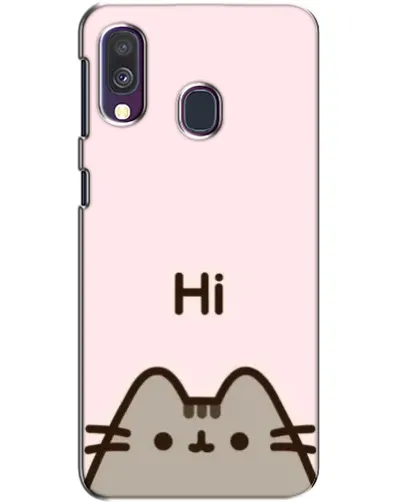 Чехол для Samsung Galaxy A40 2019 (A405F) с картинкой «Пушин говорит Hi» Чехол для Samsung Galaxy A40 2019 (A405F) с картинкой «Пушин говорит Hi»