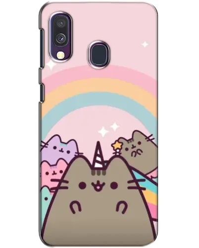 Чехол для Samsung Galaxy A40 2019 (A405F) с картинкой «Единорог Pusheen» Чехол для Samsung Galaxy A40 2019 (A405F) с картинкой «Единорог Pusheen»