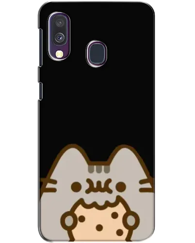 Чехол для Samsung Galaxy A40 2019 (A405F) с картинкой «Пушин на черном» Чехол для Samsung Galaxy A40 2019 (A405F) с картинкой «Пушин на черном»