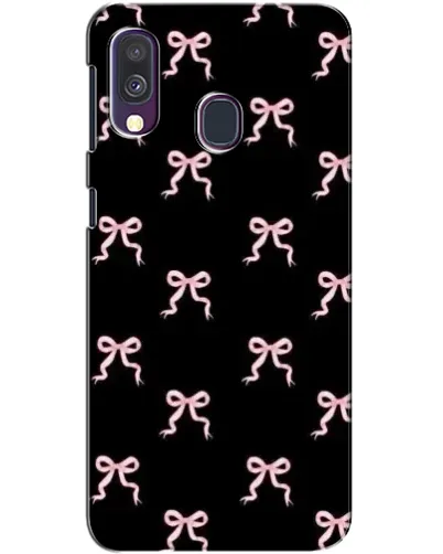 Чехол для Samsung Galaxy A40 2019 (A405F) с картинкой «Бант-цветок» Чехол для Samsung Galaxy A40 2019 (A405F) с картинкой «Бант-цветок»