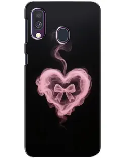 Чехол для Samsung Galaxy A40 2019 (A405F) с картинкой «Дымчатое сердце»