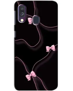 Чехол для Samsung Galaxy A40 2019 (A405F) с картинкой «Розовые ленты»