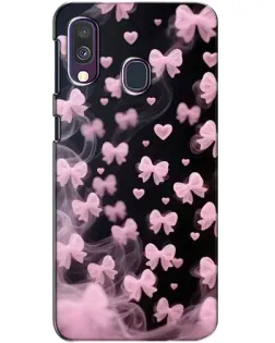 Чехол для Samsung Galaxy A40 2019 (A405F) с картинкой «Неоновое кружево»