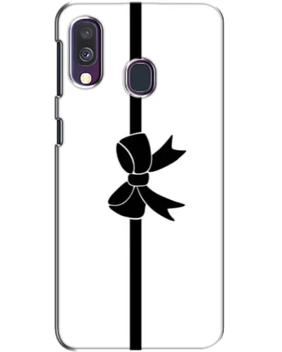 Чехол для Samsung Galaxy A40 2019 (A405F) с картинкой «Вертикальный бант» Чехол для Samsung Galaxy A40 2019 (A405F) с картинкой «Вертикальный бант»