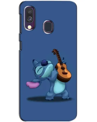 Чехол для Samsung Galaxy A40 2019 (A405F) с картинкой «Стич с укулеле» Чехол для Samsung Galaxy A40 2019 (A405F) с картинкой «Стич с укулеле»