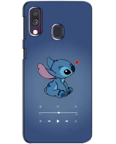 Чехол для Samsung Galaxy A40 2019 (A405F) с картинкой «Музыкальный Stitch» Чехол для Samsung Galaxy A40 2019 (A405F) с картинкой «Музыкальный Stitch»