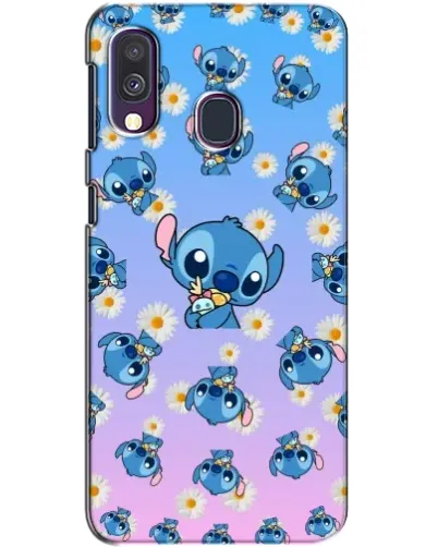 Чехол для Samsung Galaxy A40 2019 (A405F) с картинкой «Паттерн со Стичем» Чехол для Samsung Galaxy A40 2019 (A405F) с картинкой «Паттерн со Стичем»