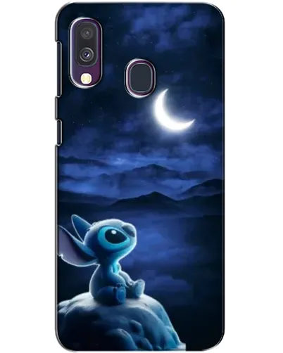 Чехол для Samsung Galaxy A40 2019 (A405F) с картинкой «Лунная ночь Стича» Чехол для Samsung Galaxy A40 2019 (A405F) с картинкой «Лунная ночь Стича»