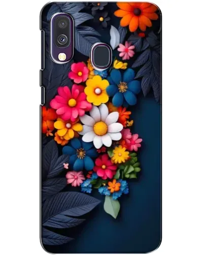 Чохол для Samsung Galaxy A40 2019 (A405F) з картинкою «Квіткова феєрія»