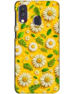 Чохол для Samsung Galaxy A40 2019 (A405F) з картинкою «Ромашкове сонце»