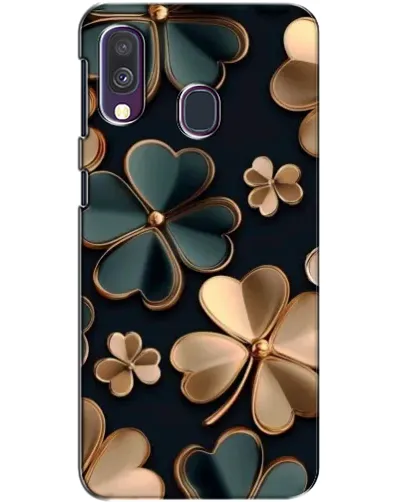 Чохол для Samsung Galaxy A40 2019 (A405F) з картинкою «Конюшина в золоті»