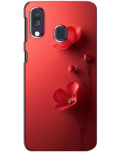 Чохол для Samsung Galaxy A40 2019 (A405F) з картинкою «Макові суцвіття»