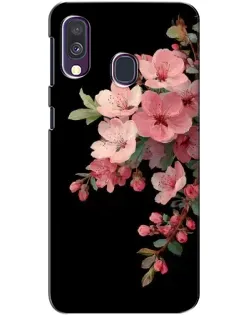Чохол для Samsung Galaxy A40 2019 (A405F) з картинкою «Рожева гілка сакури»