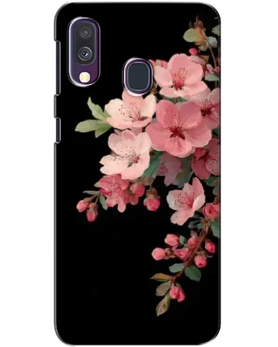 Чохол для Samsung Galaxy A40 2019 (A405F) з картинкою «Рожева гілка сакури»