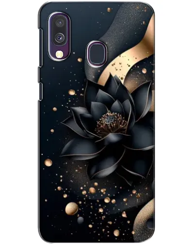 Чохол для Samsung Galaxy A40 2019 (A405F) з картинкою «Чорний лотос»
