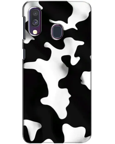 Чехол для Samsung Galaxy A40 2019 (A405F) с картинкой «Черно-белое пятно»