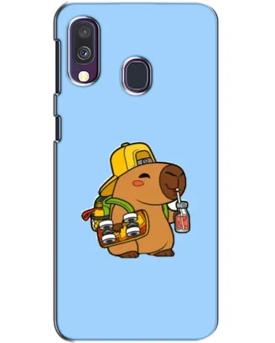 Чохол для Samsung Galaxy A40 2019 (A405F) з картинкою «Капібара на скейті» Чохол для Samsung Galaxy A40 2019 (A405F) з картинкою «Капібара на скейті»