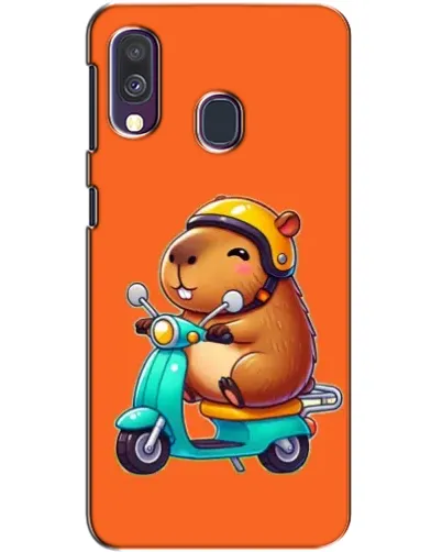 Чохол для Samsung Galaxy A40 2019 (A405F) з картинкою «Капібара на скутері» Чохол для Samsung Galaxy A40 2019 (A405F) з картинкою «Капібара на скутері»