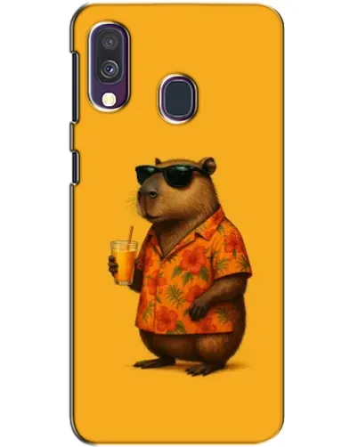 Чохол для Samsung Galaxy A40 2019 (A405F) з картинкою «Капібара на відпочинку» Чохол для Samsung Galaxy A40 2019 (A405F) з картинкою «Капібара на відпочинку»